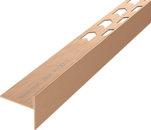 Mexen Line-B floor transition strip 180 cm right, brushed copper - 186501180R