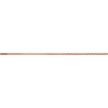 Mexen Line-B floor transition strip 180 cm right, brushed copper - 186501180R
