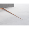 Mexen Line-B floor transition strip 180 cm right, brushed copper - 186501180R