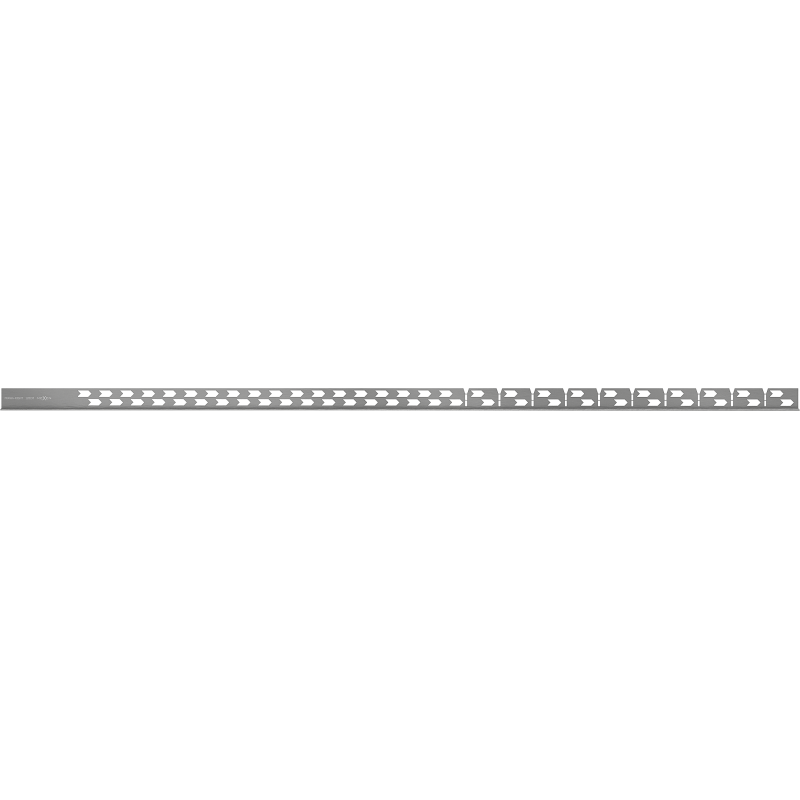 Mexen Line-B floor gradient strip 120 cm right, brushed gun gray - 186601120R