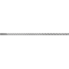 Mexen Line-B floor gradient strip 120 cm right, brushed gun gray - 186601120R