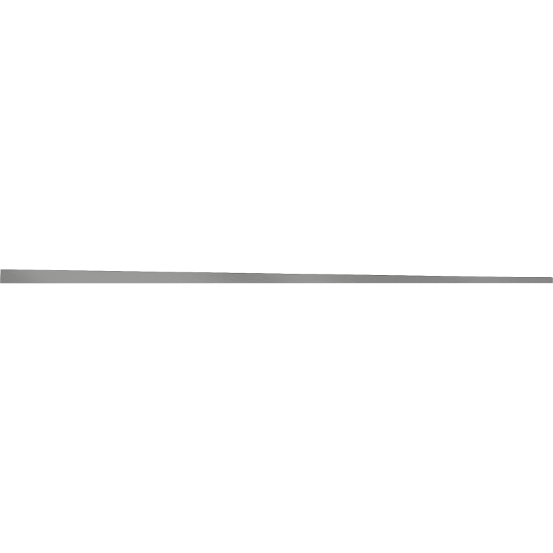 Mexen Line-B floor gradient strip 120 cm right, brushed gun gray - 186601120R