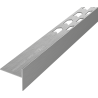 Mexen Line-B floor sloping strip 180 cm right, gun gray brushed - 186601180R