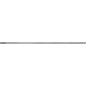 Mexen Line-B floor sloping strip 180 cm right, gun gray brushed - 186601180R