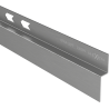 Mexen Line-B wall-mounted sloping strip 120 cm left, brushed gun gray - 186602120L