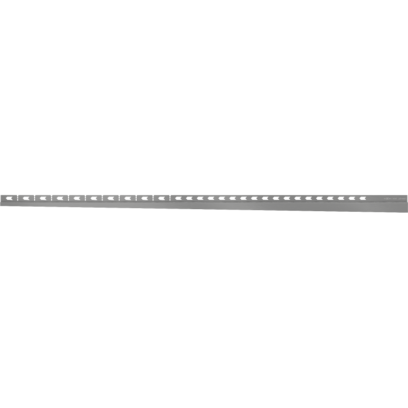 Mexen Line-B wall-mounted sloping strip 120 cm left, brushed gun gray - 186602120L