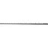 Mexen Line-B wall-mounted sloping strip 120 cm left, brushed gun gray - 186602120L