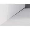 Mexen Line-B wall-mounted sloping strip 120 cm left, brushed gun gray - 186602120L