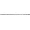 Mexen Line-B drop wall strip 180 cm left, gun gray brushed - 186602180L