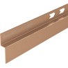 Mexen Line-B wall-mounted sloping strip 120 cm right, brushed copper - 186502120R