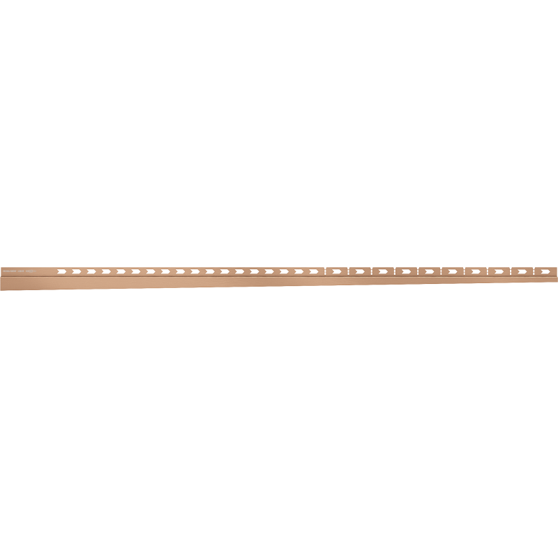 Mexen Line-B wall-mounted sloping strip 120 cm right, brushed copper - 186502120R
