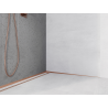 Mexen Line-B wall-mounted sloping strip 120 cm right, brushed copper - 186502120R