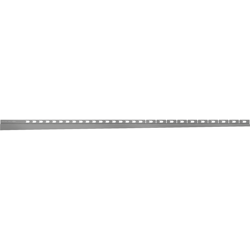 Mexen Line-B wall-mounted sloping strip 120 cm right, gun gray brushed - 186602120R