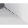 Mexen Line-B wall-mounted sloping strip 120 cm right, gun gray brushed - 186602120R