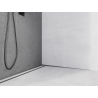 Mexen Line-B wall-mounted sloping strip 180 cm right, gun gray brushed - 186602180R