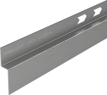 Mexen Line-B wall-mounted sloping strip 180 cm right, gun gray brushed - 186602180R