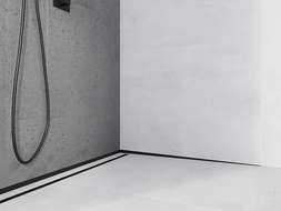 Mexen Line-B wall edge profile 120 cm right, black - 187002120R