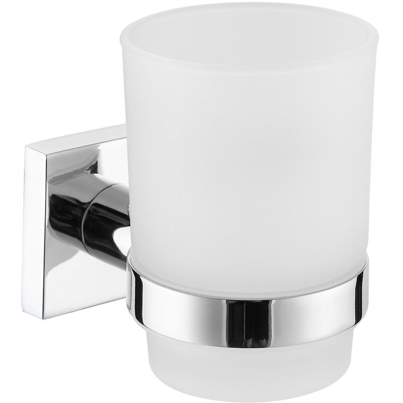 Mexen Rufo toothbrush cup, Chrome - 7050938-00