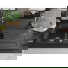 Mexen Andres 1.5-basin granite sink with drainer and Duero kitchen tap, black speckled - 6515-76-671600-70