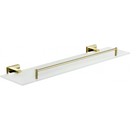 Mexen Arno hanging glass shelf, Gold - 7020737-50