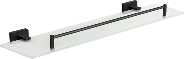 Mexen Arno hanging glass shelf, Black - 7020737-70