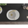 Mexen Kevin granite kitchen sink 1-bowl with drainer and Duero kitchen tap, white - 6517-20-671600-50
