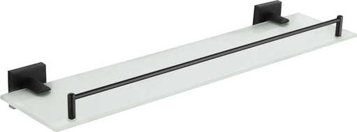 Mexen Rufo hanging glass shelf, Black - 7050937-70
