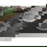 Mexen Kevin 1-compartment granite sink with a drip tray and kitchen mixer tap Duero, Grey - 6517-71-671600-70-B