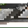 Mexen Tomas 2-compartment granite sink with a kitchen mixer tap Duero, White - 6516-20-671600-20