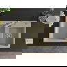 Mexen Tomas 2-compartment granite sink with a kitchen mixer tap Duero, Beige - 6516-69-671600-00