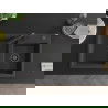 Mexen Tomas 2-compartment granite sink with a kitchen mixer tap Duero, spotted black - 6516-76-671600-70-B