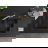 Mexen Tomas 2-compartment granite sink with a kitchen mixer tap Duero, Black - 6516-77-671600-50-B