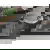 Mexen Elias 1-compartment granite sink with a drip tray and kitchen mixer tap Duero, Grey - 6511-71-671600-71