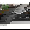 Mexen Elias 1-compartment granite sink with a drip tray and kitchen mixer tap Duero, Black/Silver metallic - 6511-73-671600-00