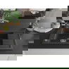 Mexen Elias 1-compartment granite sink with a drip tray and kitchen mixer tap Duero, spotted black - 6511-76-671600-00