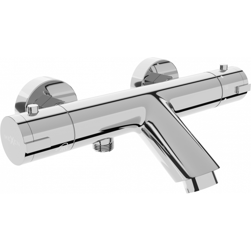 Mexen Kai thermostatic bath faucet, chrome - 77300-00