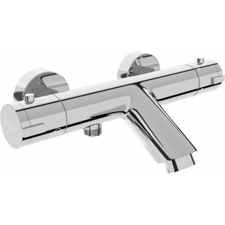 Mexen Kai thermostatic bathtub mixer tap, Chrome - 77300-00