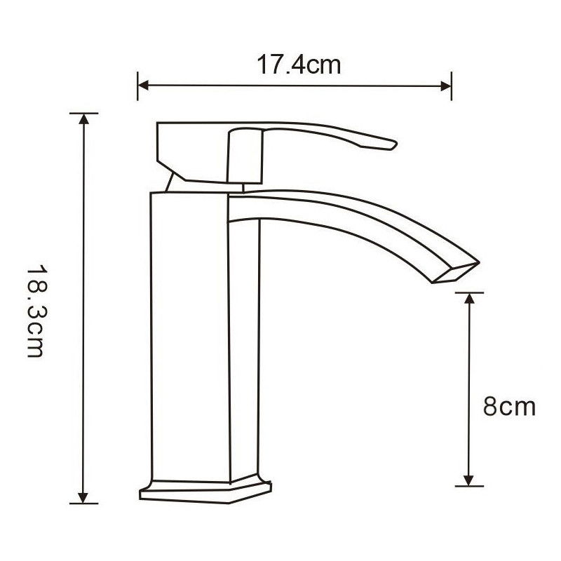 Mexen Libra R77 bath set, chrome - 745103R77-00