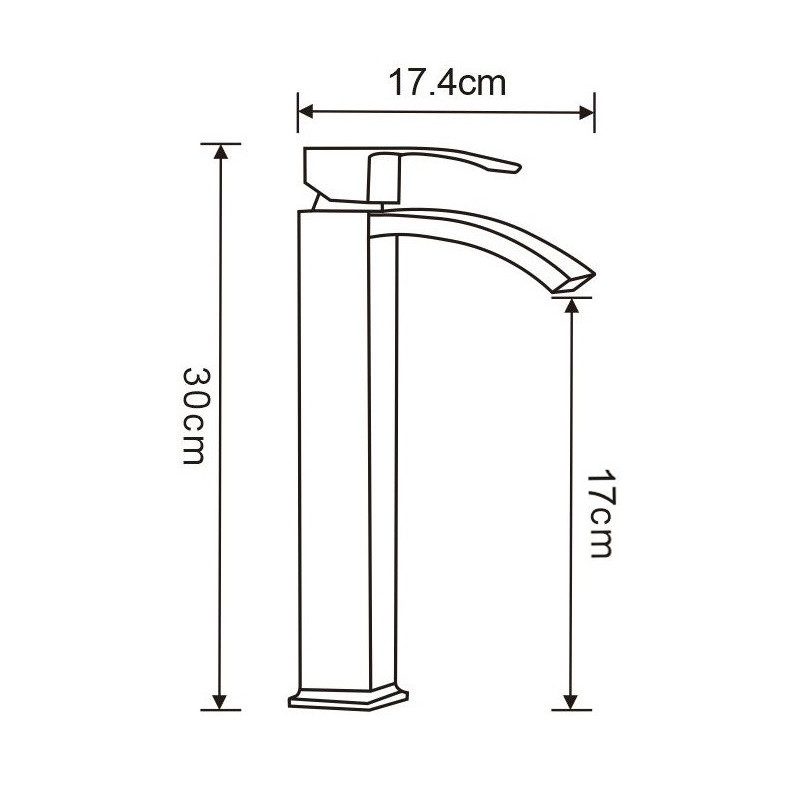 Mexen Libra R62 bathtub set, gold - 745113R62-50