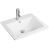 Mexen Lora drop-in sink 53 x 46 cm, white - 25365300