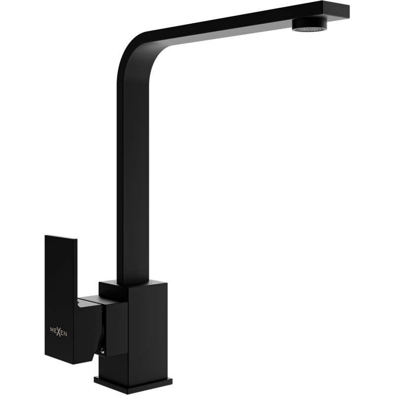 Mexen Rita kitchen faucet, black - 670300-70