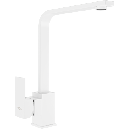 Mexen Rita kitchen mixer tap, White - 670300-20