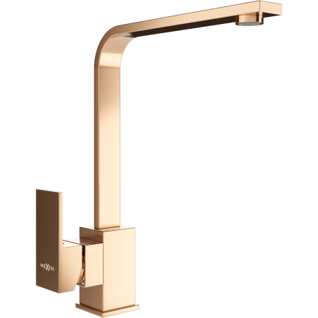 Mexen Rita kitchen tap, rose gold - 670300-60