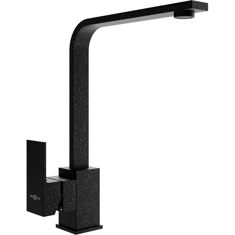 Mexen Rita kitchen faucet, black speckled - 670300-76