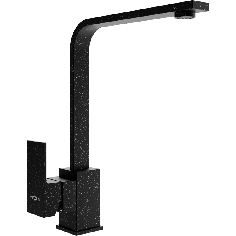 Mexen Rita kitchen tap, black speckled - 670300-76