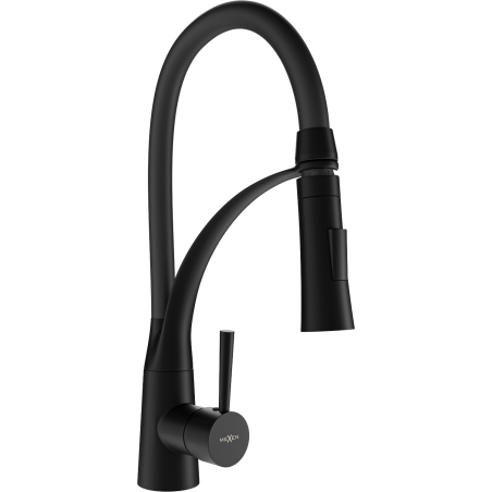 Mexen Aster Kitchen Faucet, Black - 73450-70