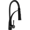 Mexen Aster kitchen tap, black - 73450-70