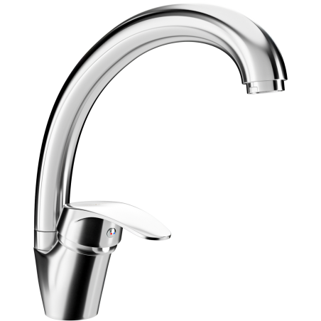 Mexen Rosa kitchen tap, chrome - 670800-00