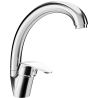 Mexen Rosa kitchen faucet, chrome - 670800-00