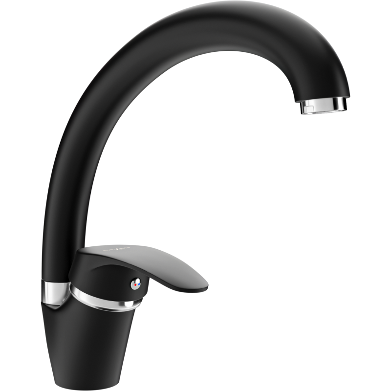 Mexen Rosa kitchen tap, black - 670800-70